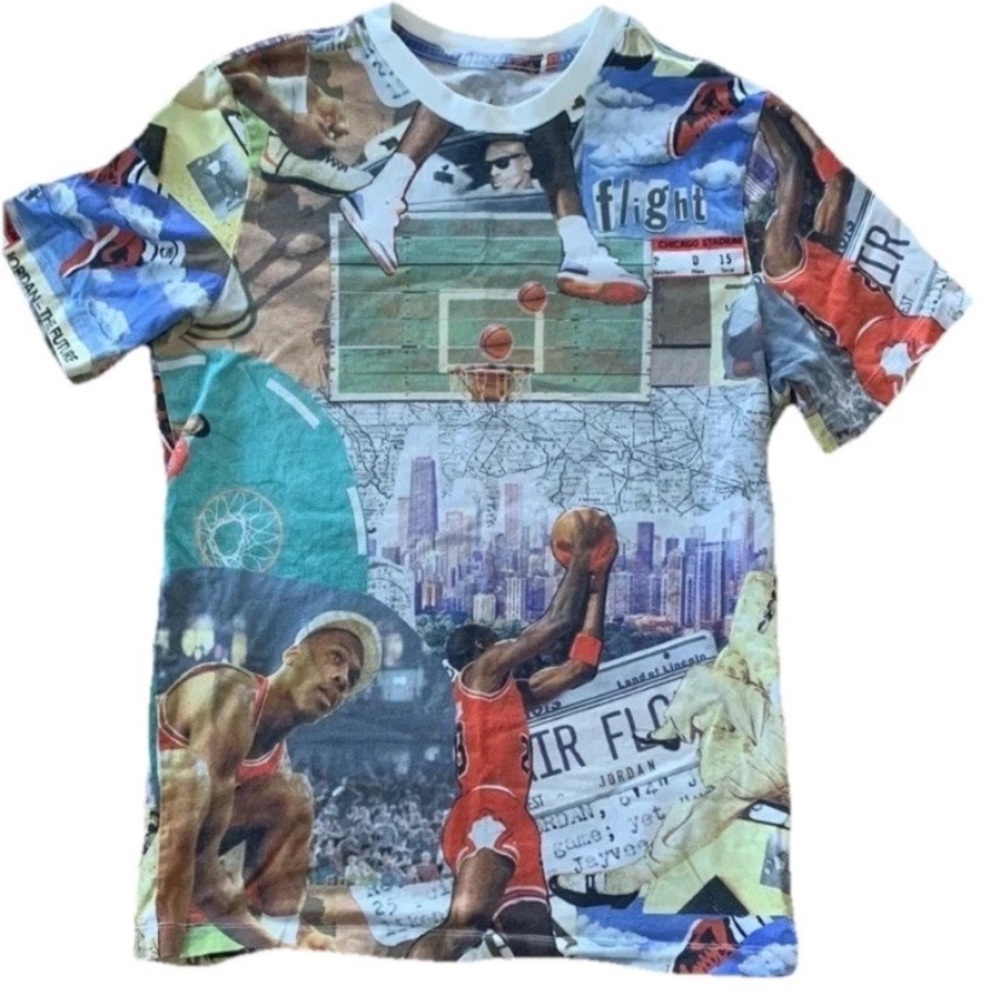 Air Jordan Flight Essentials Iconic Moments FZ1923 100 Size Medium EUC